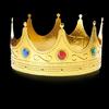Royal King Crown Princed Crown and Tiaras Queen Crown Princed Costume Accessory for Halloween Cosplay Birthday Party