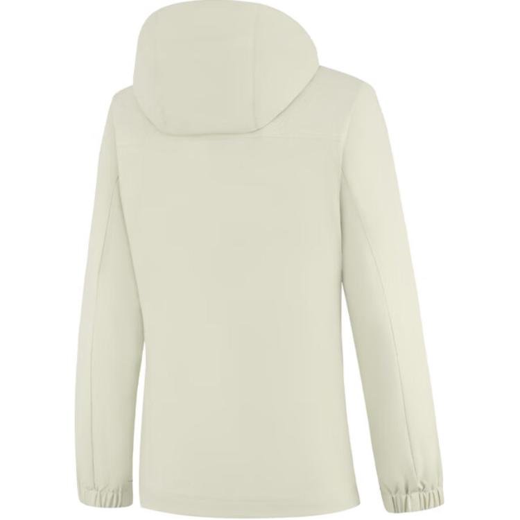 LiNing Solid Color Zipper Hooded Breathable Versatile Sports Jacket Women jackets Ceramic-Secret-Color AFDUA20-6