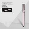 Multi-Functional Black Touchscreen Stylus Pen with Signature Feature