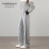 Mark Fairwhale Women's High-Waist Straight-Leg Casual Sweatpants