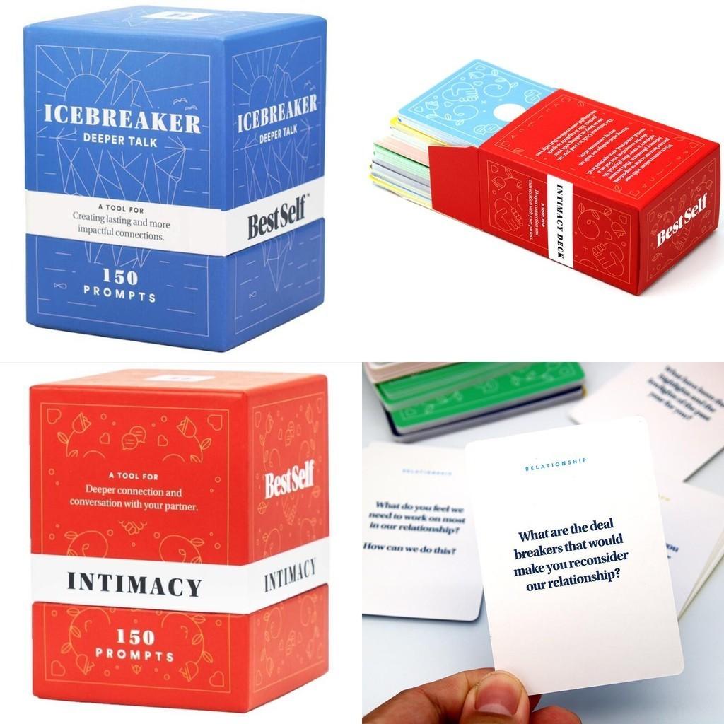 Rozpal swoje życie miłosne dzięki Bestself Intimacy Deck 150-kartowej grze planszowej