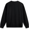 Li-Ning Anti-Five Series Letter Knit Crew Neck Pullover Long Sleeve Sweatshirt Men sweatshirt Black AWDV195-5