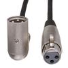 Hosa Straight XLR Female to Right Angle XLR Male Audio Cable XRR-115 4.5m