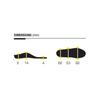 SIDAS Essential Cushioning Gel Insole, Size M (25.0cm-26.5cm), 36830262, Antibacterial and Washable