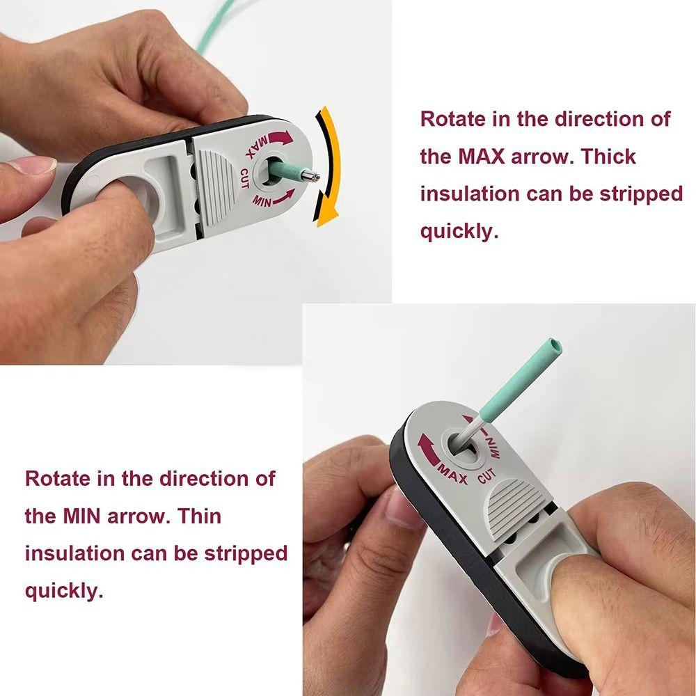 Professional Tool Coaxial Cable Stripper Quick Stripping Ring Wire Stripper  Category 5e Cable