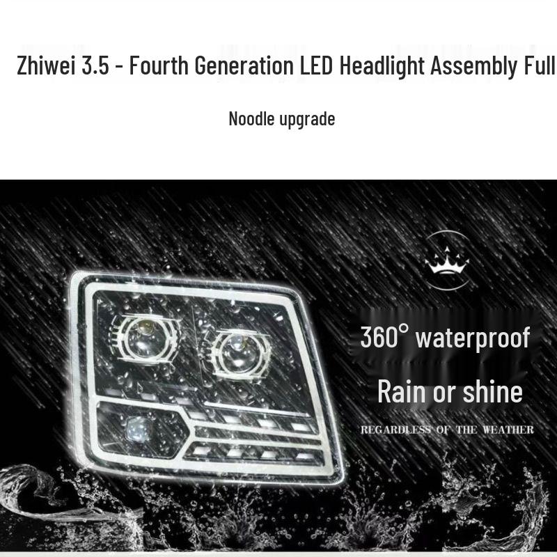 LED Lens Headlight Upgrade for OMAN GTL H4 Dump Truck - Super Bright Laser Type 03/0 Left