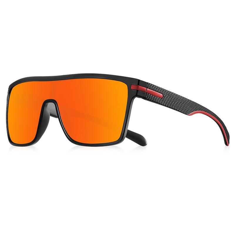 

Модные Солнцезащитные Очки Для Мужчин Квадратные Большие Антибликовые Зеркальные Очки для Водителей Женские UV400 Очки Мужские