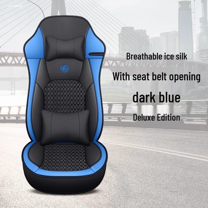 SAIC Hongyan Jieshi C500/M500/C350 Truck Leather Seat Cover Cushion - King Kong Series, Full Wrap