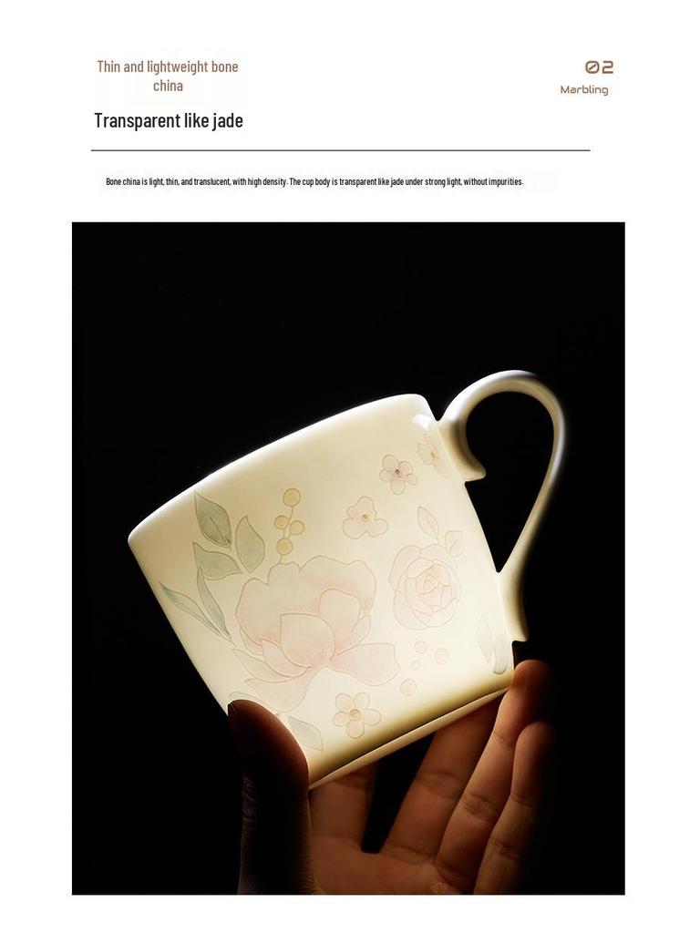 Creative Large Capacity Ceramic Coffee Mug for Couples