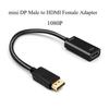 DisplayPort to HDMI Adapter Cable (4K, 1.8m) – High-Definition PC Monitor Connection Cable (Full-size DP to HDMI)