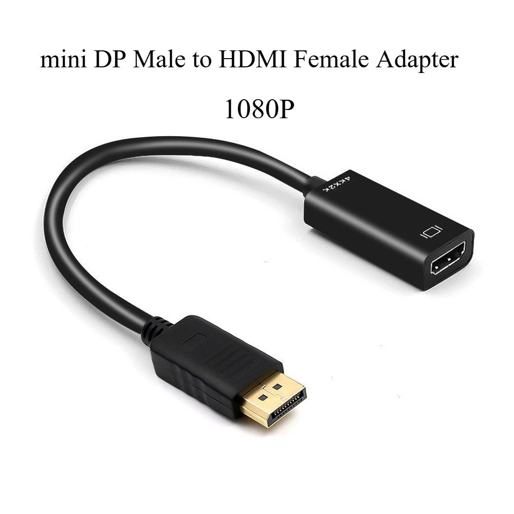 DisplayPort to HDMI Adapter Cable (4K, 1.8m) – High-Definition PC Monitor Connection Cable (Full-size DP to HDMI)