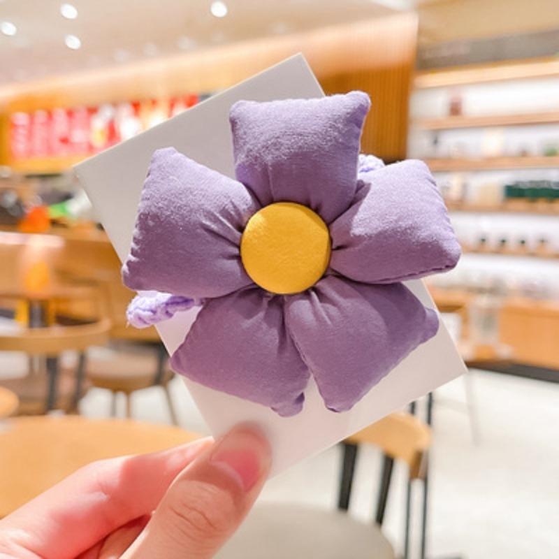 Söta Blomma Rosett Hårspännen För Söta Tecknade Rosetter Hårnålar Barrettes Huvudbonader Håraccessoarer Gåva
