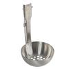 Stainless Steel Soup Ladle/Slotted Spoon with Folding Handle Camping Spoon