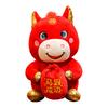 Horse Plush Doll Horse Brings Wealth Festival Zodiac Souvenir with PP Cotton Filling 2026 Chinese New Year Decor