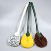 Toilet Brush Thickened and Angle Free Household Long Handle Wall Mounted Toilet Cleaning Brush Magic Tool