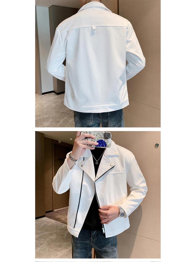 Men's Trendy Korean Style Casual Suit Jacket for Autumn/Winter