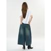 Louvre Spring Retro Tomboy Wide-Leg Jeans - Women's Trendy Loose Cropped Pants