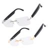 AI Smart Glasses Real Time Translation 180mAh Battery Noise Reduction Multifunctional Bluetooth 5.4 