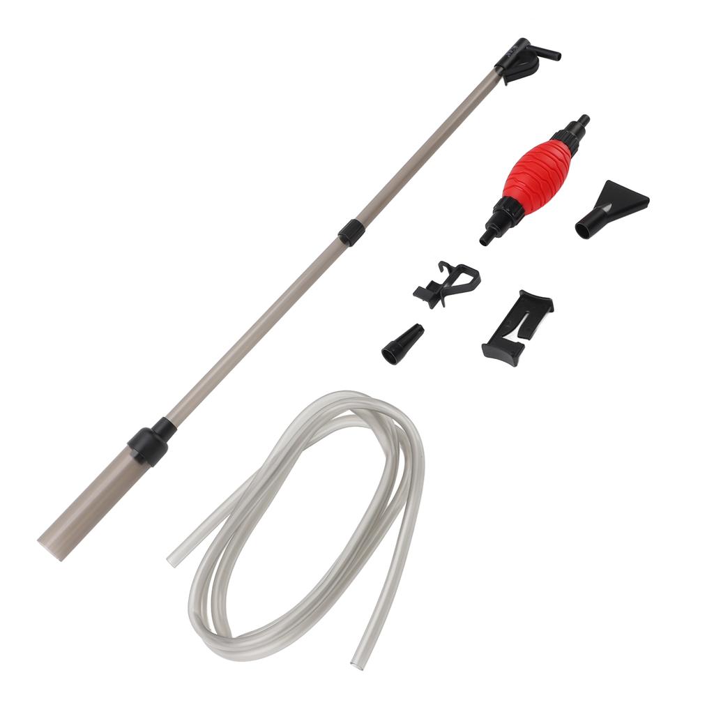 Aquarium Siphon Vacuum Cleaner for Gravel Sand Fish Tank Vacuum Gravel Cleaner Manually Fish Tank