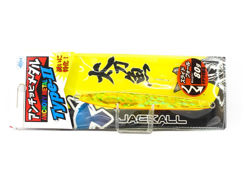 Jackall Metall Jig Sardellen-Typ 2 Slow Slide 80 Gramm Oreo (0165)