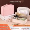Large Capacity Travel Makeup and Toiletry Bag with Free-Style Partition