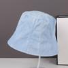Summer Bucket Hat Women's Fashion Show Face Small Leisure Basin Hat Outdoor Travel New Sunshade Sun Protection Hat Beach Hat