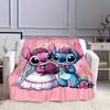 1pc Stitch Printing Blanket - Soft, All-Season Throw for Living Room, Bedroom,Personalized Gift with Adorable Cartoon Design
