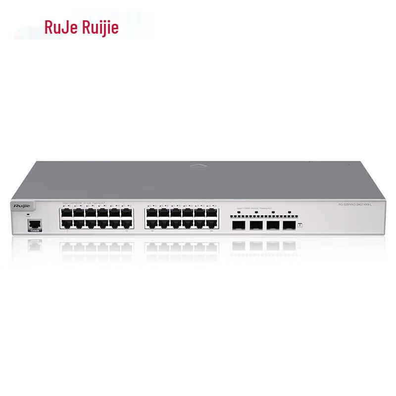 

Ruijie RG-S2910-24GT4XS-L 24-Port Gigabit Managed Access Switch