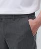 MUSINSA STANDARD Lightweight Tapered Turn-Up Hidden Banding Crop Slacks [Medium Gray]