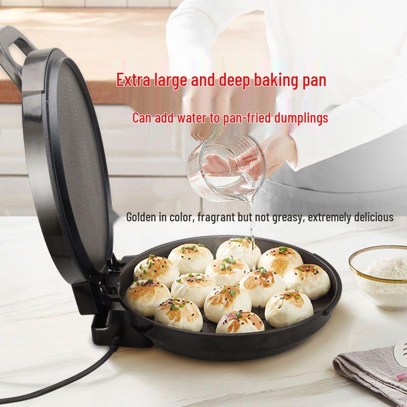 Gammalt märke Automatisk temperaturkontroll Non-stick Dubbelsidig Elektrisk Pannkaksmakare