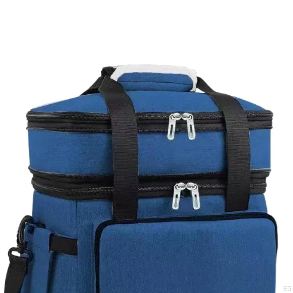 With Handle Food Shoulder Strap Portable Picnic Bag Lunch Tote for Working Fishing Travel Gym