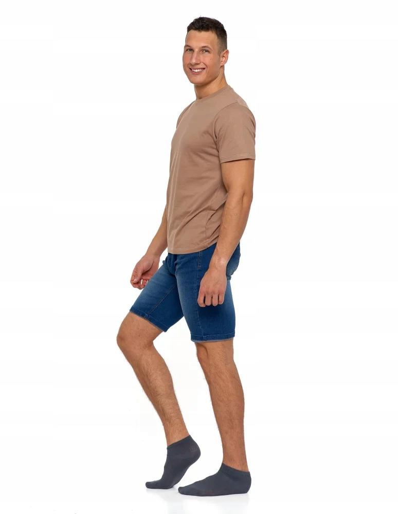T-Shirt Men's Cotton Short Sleeve Classic Soft MORAJ L MOCCA