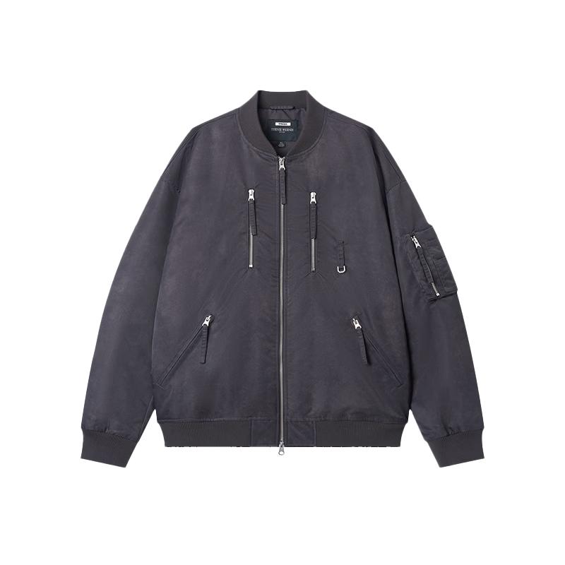 Teenie Weenie Men s Distressed Baseball Jacket XL