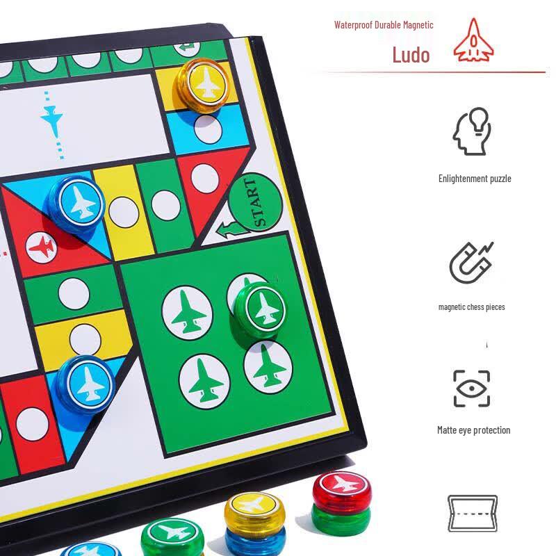 Mussels Portable Magnetic Foldable Board Game Set