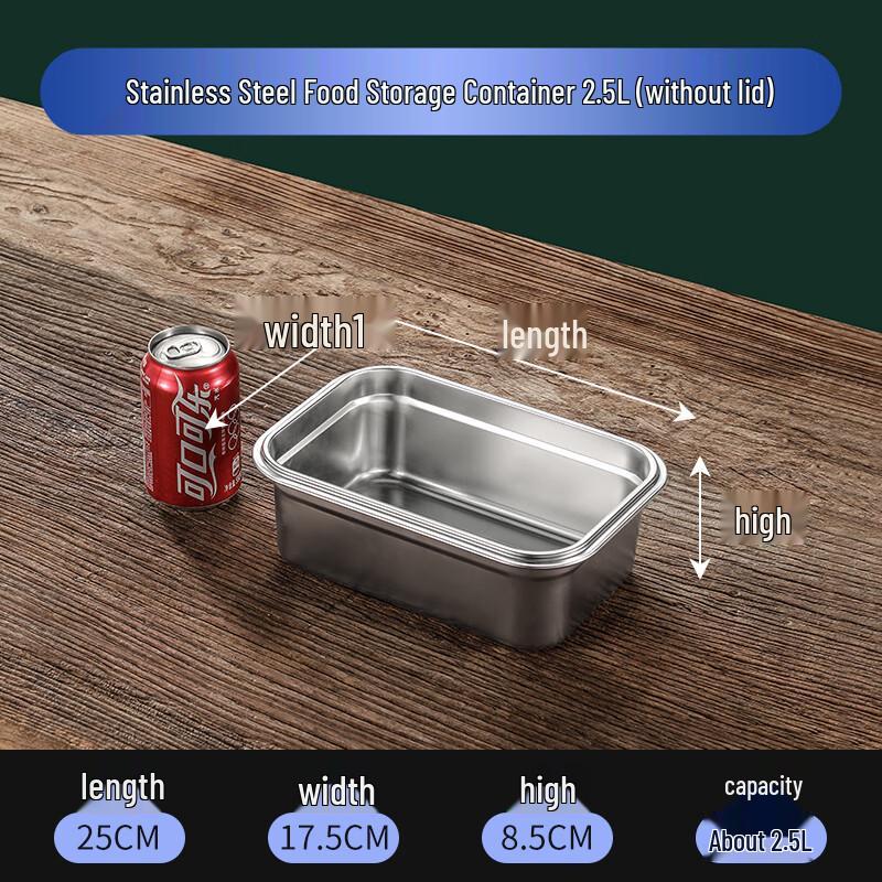 Stainless Steel Food Storage Container