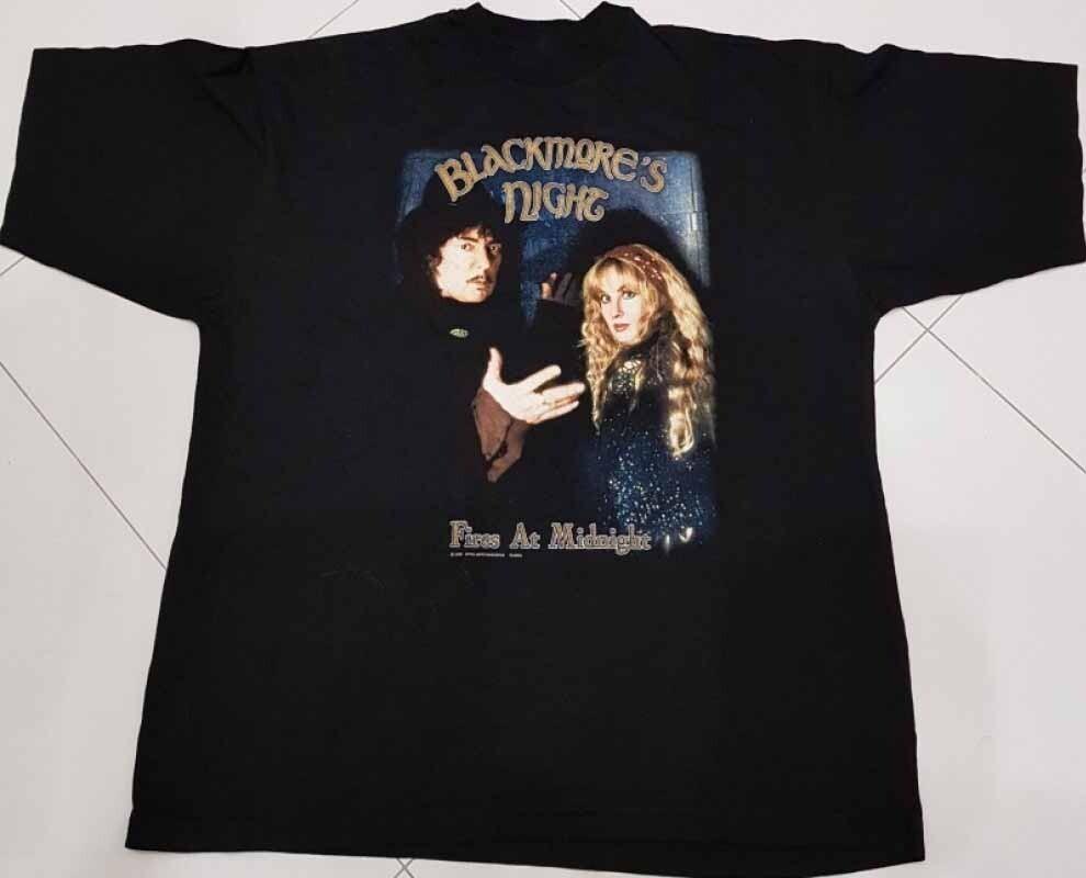 Blackmores Night Fires At Midnight Shirt Black Unisex All Size S-5XL 1J0263 Unisex T-Shirt L