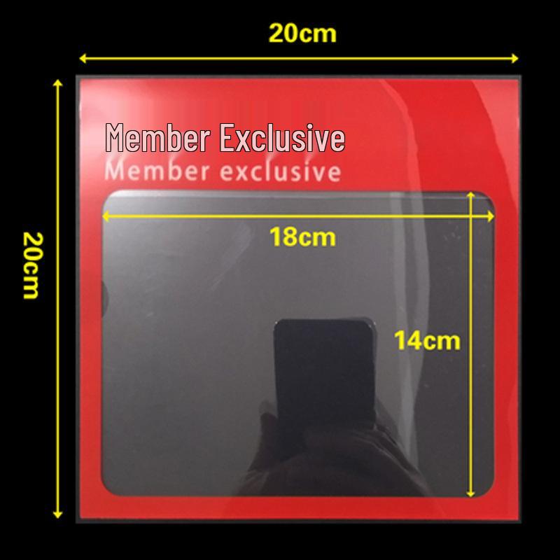 Transparent PVC Shelf Label Sleeve for Pharmacy and Baby Store Price Tags