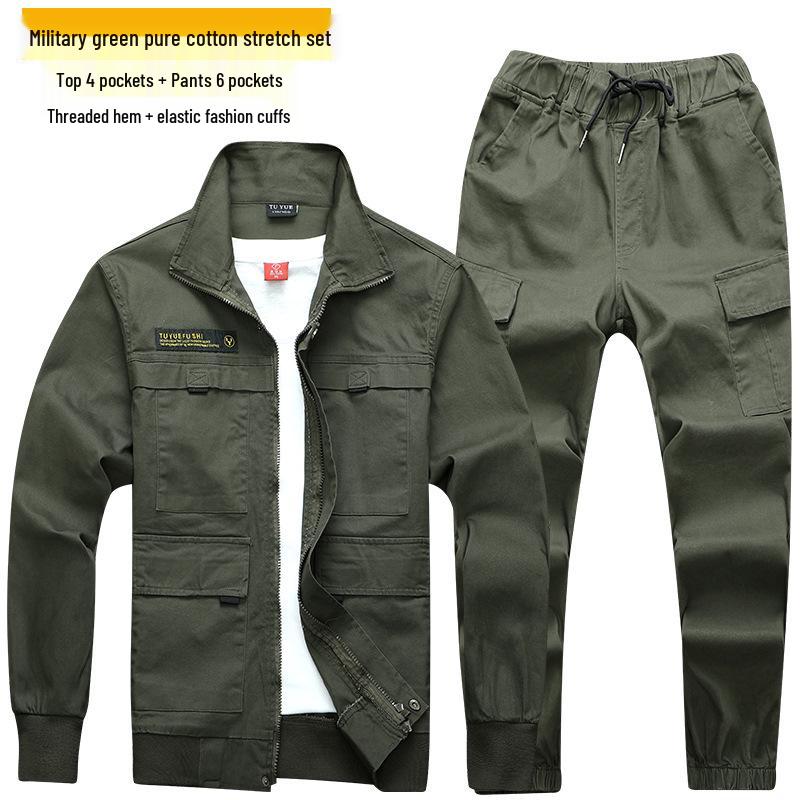 Camouflage Long Sleeve Workwear Suit for Welding & Auto Repair