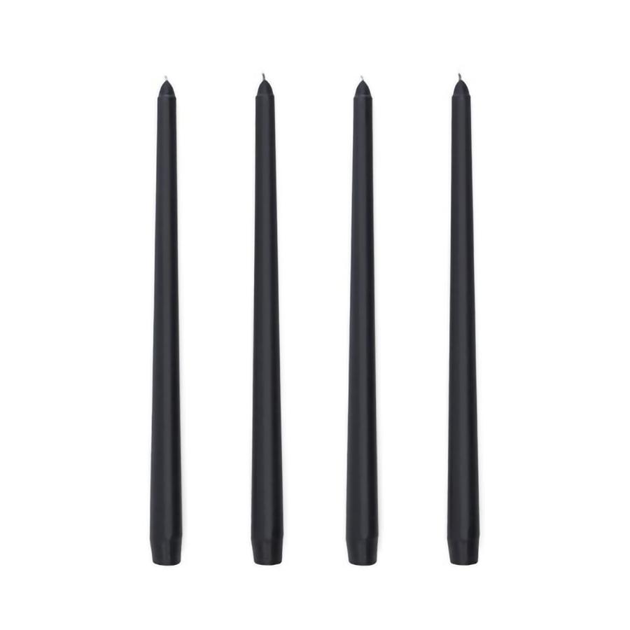 4Pcs Gradient Color Candle Conical Long Rod Candles Dripless Smokeless Candle Romantic Wedding Birthday Party Table Decoration