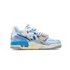 Jordan Legacy 312 Sea Tide Navigation Synthetic Leather Cushioning, Wear Resistant Low top Vintage Basketball Shoes CD7069-141(Team947-)