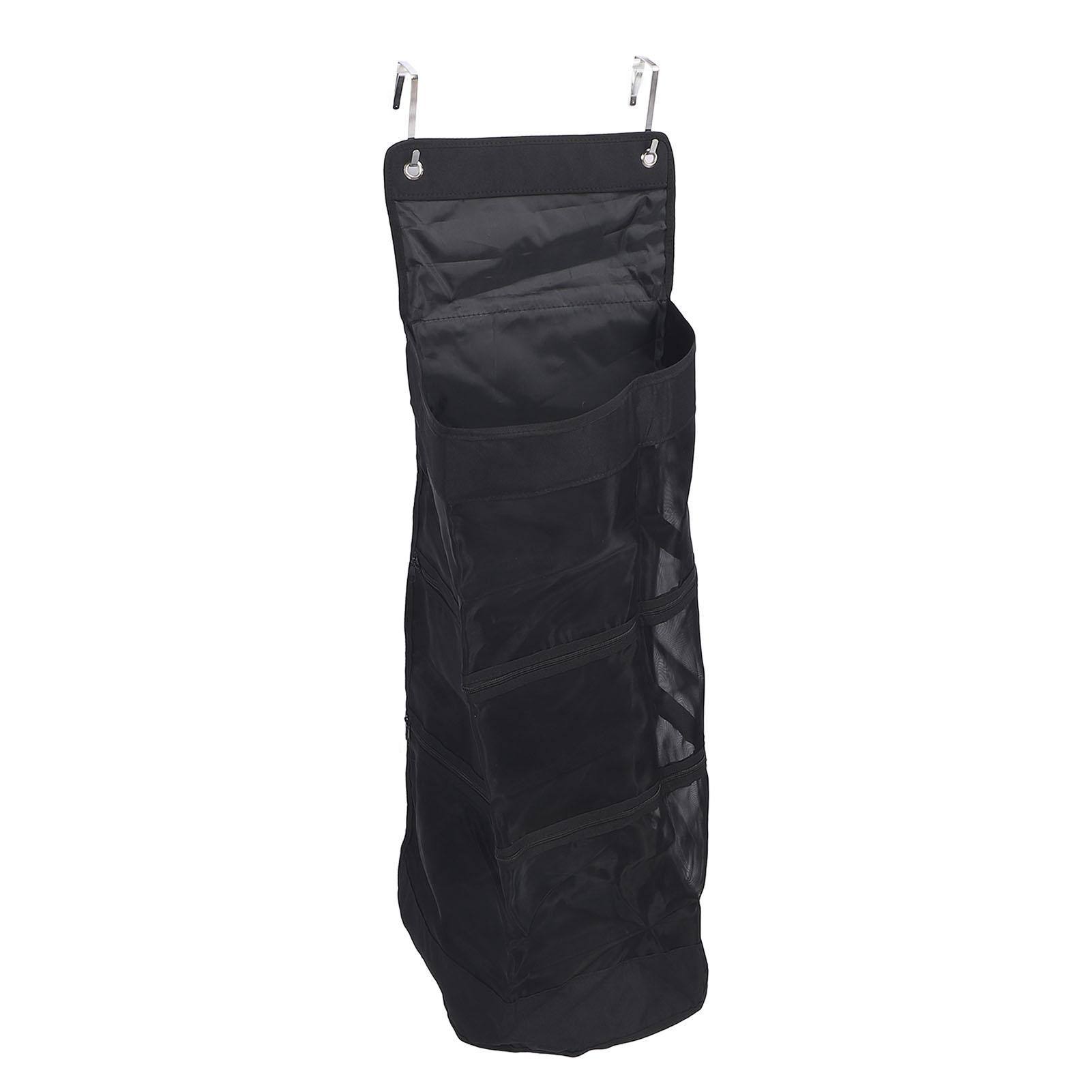 

Over Door Hanging Bag Large Capacity Space Saving Nylon Mesh Oxford Cloth Multiple Pockets Over