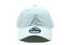 New Era Adjustable Fit Brim Cap, White, Free Size Cotton Twill Baseball Hat for Men and Women, Unisex
