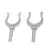 2Pcs Rowlock Socket Bracket 2in Aluminum Portable Durable Side Mount Oarlock Rowlock for Boat Yacht
