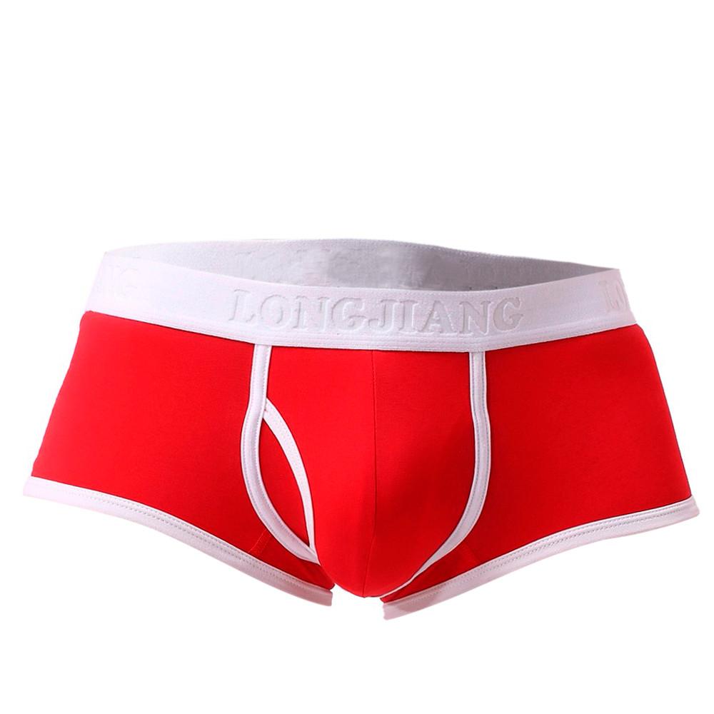 Sexy Mens Solid Breathe Underwear Briefs Bulge Pouch Shorts Underpants 