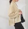 ROPE PICNIC Mesh Peplum Blouson Beige Women's GDL15010,