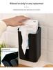 Magnetic Wall-Mounted Punch-Free Tissue and Napkin Holder