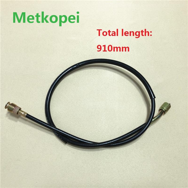 motorcycle GN125 GS125 speedometer cable wire line for Suzuki 125cc GN GS 125 speedo meter transmission parts length 91cm
