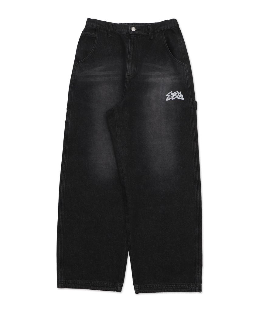 WEGO Easy Painter Graphic Denim Size Pattern 4 Pants, Men's, M,