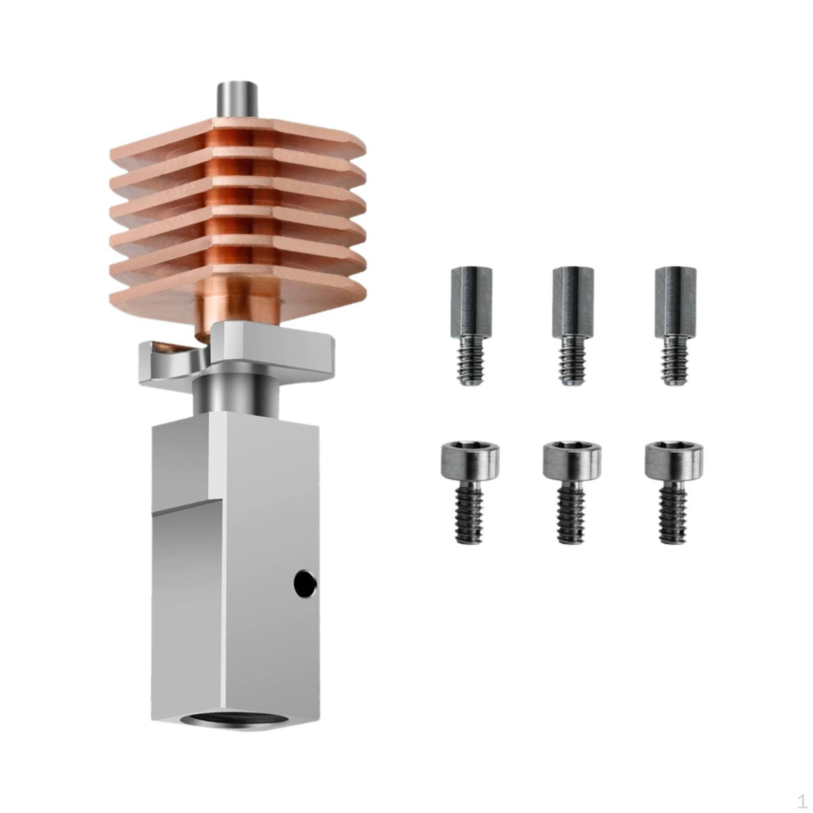 

Комплект хотэнда с биметаллическим горлом и нагревательным блоком для 3D-принтера для x1/