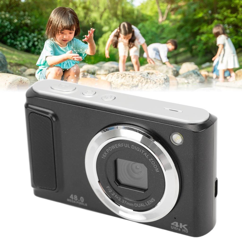 4K UHD Digital Camera 2.8inch   Display 16X Digital Zoom Autofocus Dual Camera 48MP   Camera Small Digital Camera